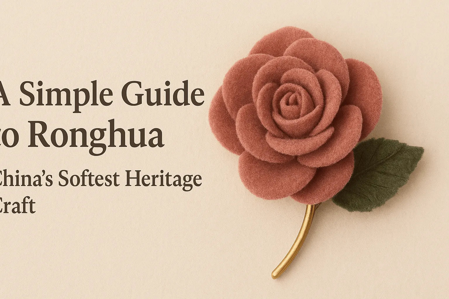 A Simple Guide to Ronghua: China’s Softest Heritage Craft