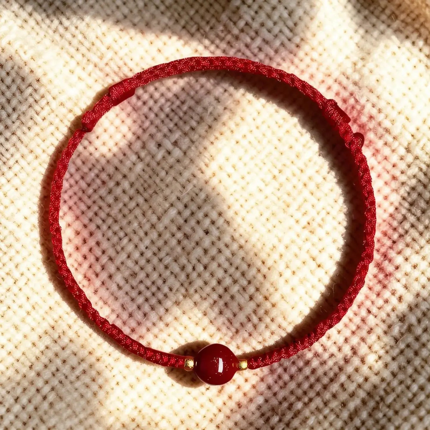 Tai Sui Cinnabar Protection Bracelet
