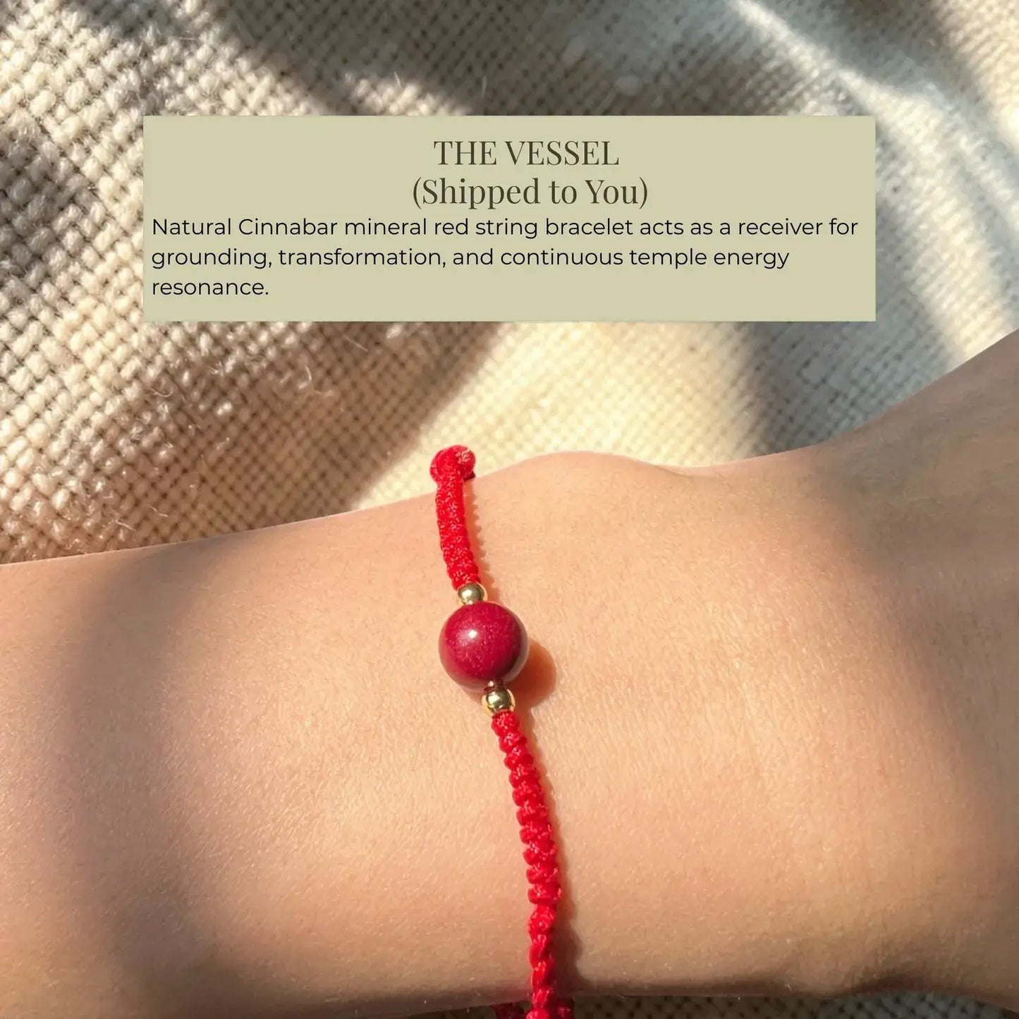 Tai Sui Cinnabar Protection Bracelet