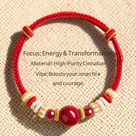 Red String of Fate Crystal Bracelet