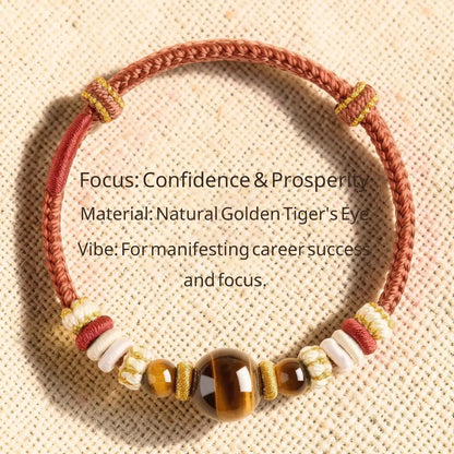 Red String of Fate Crystal Bracelet