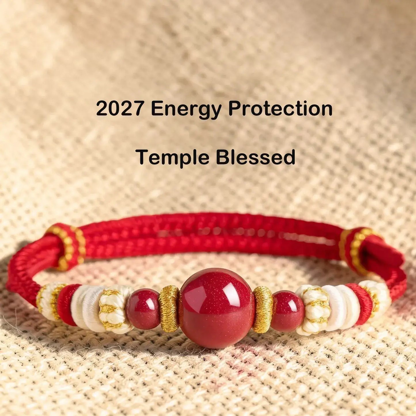 Red String of Fate Crystal Bracelet