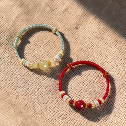 Red String of Fate Crystal Bracelet