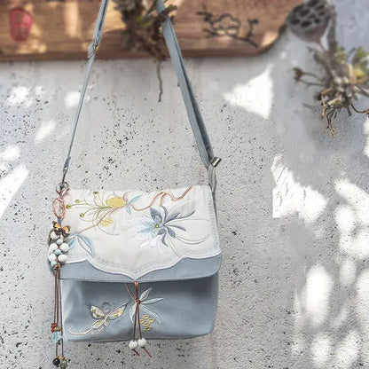 Embroidered Crossbody Bag – Vintage Style