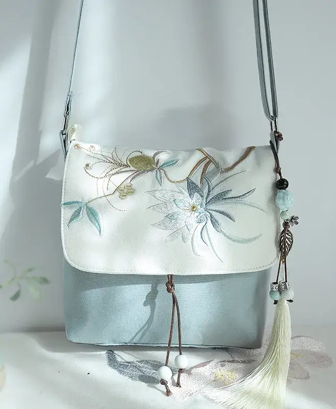 Embroidered Crossbody Bag – Vintage Style