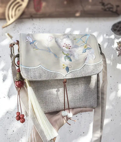 Embroidered Crossbody Bag – Vintage Style