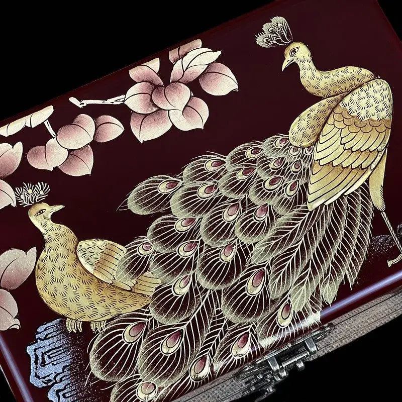 Handmade Lacquer Jewelry Box – 3 Sizes (Small, Medium, Large)