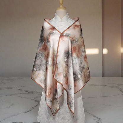 Luxury Silk Scarf – 100% Mulberry Silk, 53x170cm