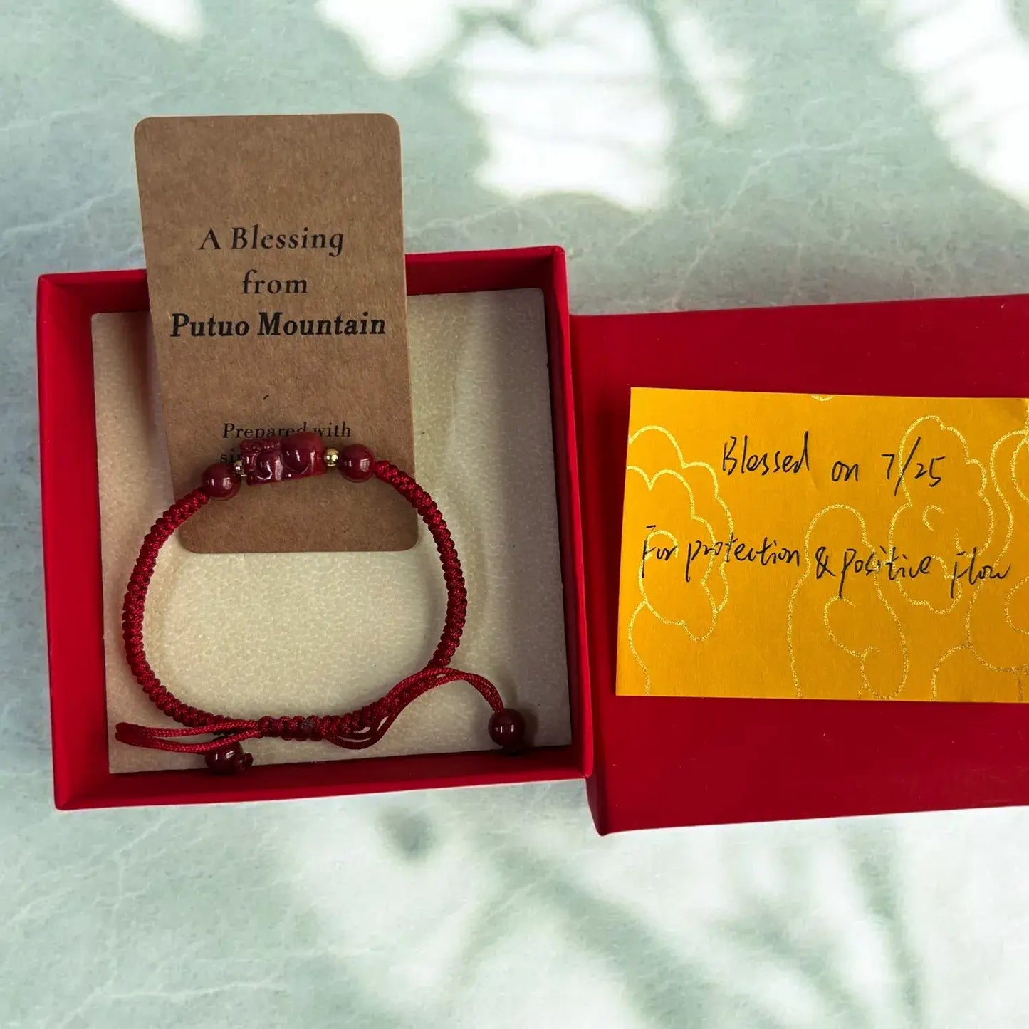 Pixiu Cinnabar Bracelet – Prosperity & Protection