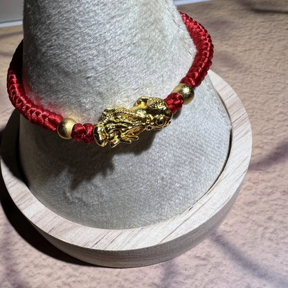 Blessed Pixiu Red String Bracelet