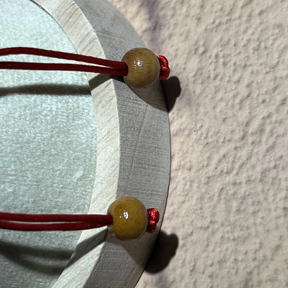 Five Elements Red String Crystal Bracelet