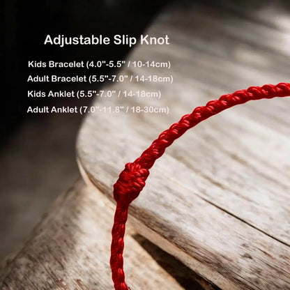 Red String & Gold Bracelet and Anklet