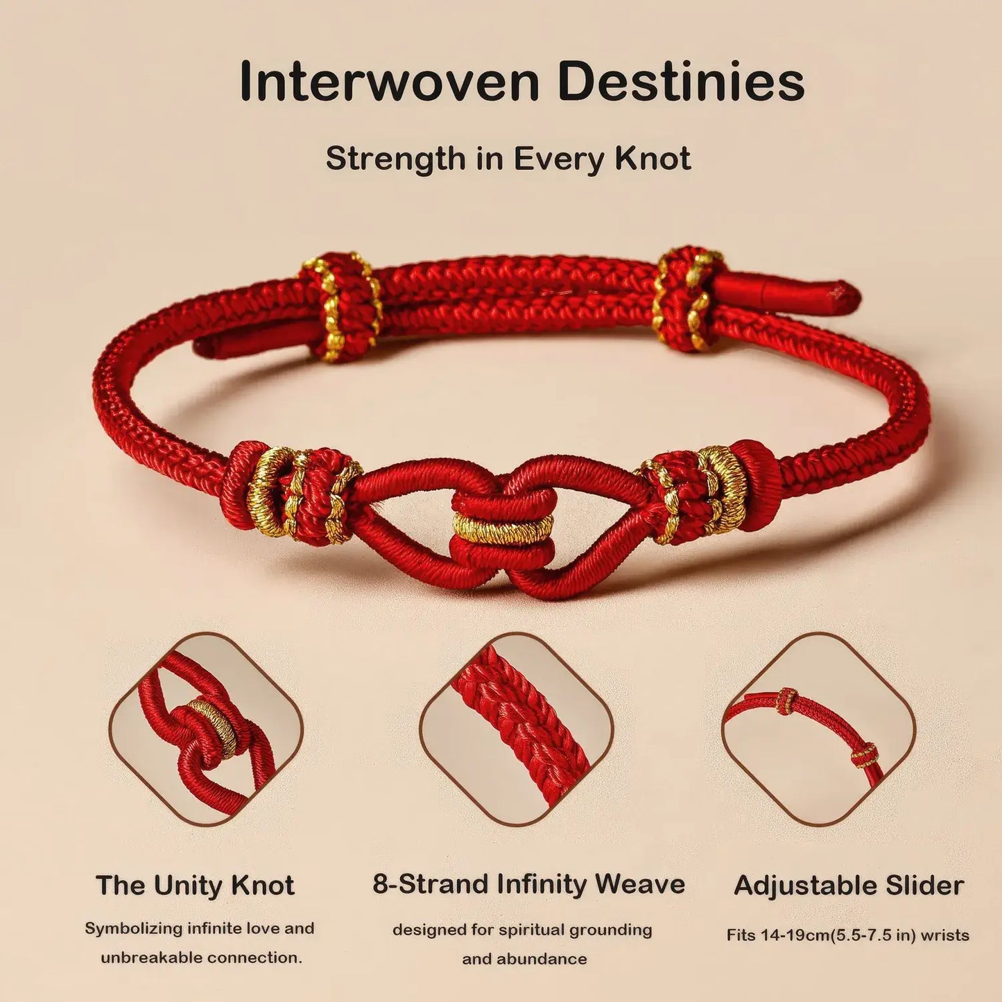 The Eternal Knot: Blessed Energy Bracelets for Twin Flames & Zodiac Protection