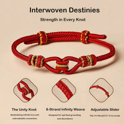 The Eternal Knot: Blessed Energy Bracelets for Twin Flames & Zodiac Protection