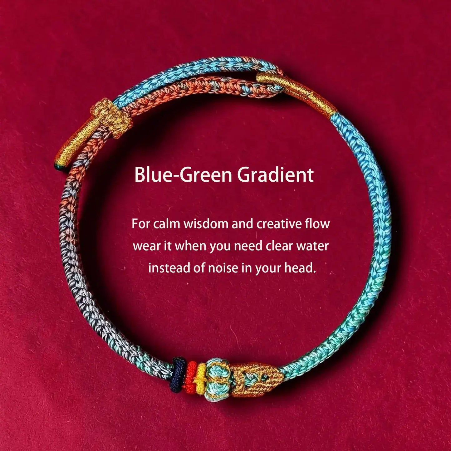 Wen Chang Knot Bracelet – Five Colors of Intention