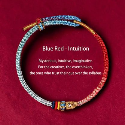 Wen Chang Knot Bracelet – Five Colors of Intention
