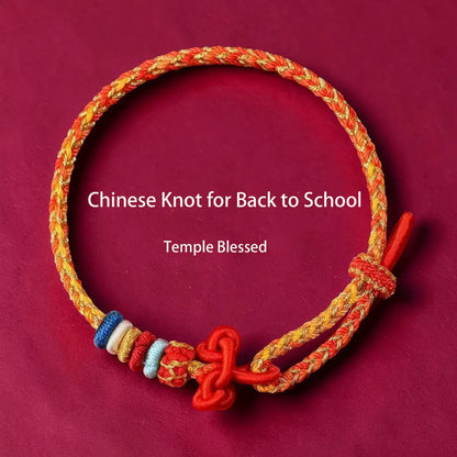 Wen Chang Knot Bracelet – Wisdom & Focus for Students