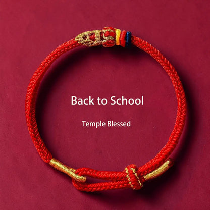 Wen Chang Knot Bracelet – Five Colors of Intention